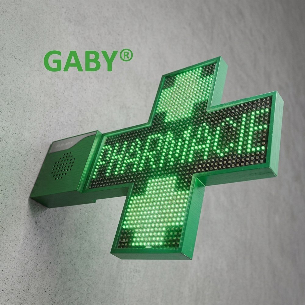 Croix de pharmacie LED GABY®